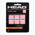 HEAD Padel Pro racquet wraps 3 pcs pink.