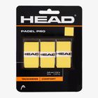 HEAD Padel Pro racquet wraps 3 pcs. yellow