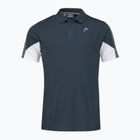 HEAD men's tennis polo shirt Club 22 Tech Polo navy