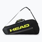 HEAD tennis bag Base 16 l black/yellow 261423