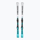 HEAD WC Rebels e.SLR SW LYT-PR + PR 11 white/blue downhill skis