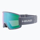 Ski goggles HEAD Contex green/ash/fmr blue green