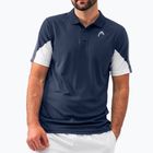 HEAD Club 22 Tech men's tennis polo shirt navy blue 811421