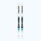 Alpine skis HEAD WC Rebels e-SL RP EVO 14 + bindings Freeflex 14 GW white/blue