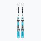 Children's alpine skis HEAD Supershape Team Easy JRS + bindings Jrs 4.5 GW CA white/blue