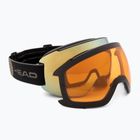 HEAD Magnify 5K gold/cream/5k gold/orange ski goggles