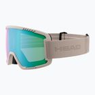 HEAD Contex green/sand/fmr blue green ski goggles