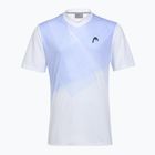 HEAD men's tennis shirt Topspin print vision m/navy