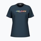 Women's tennis shirt HEAD Rainbow W navy