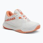Women's padel shoes HEAD Motion Team white/ coral