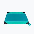 Ticket To The Moon Beach emerald/green picnic blanket