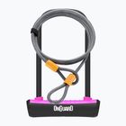 OnGuard Neon 8154PN U-Lock black/pink bicycle lock