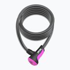 OnGuard Neon bicycle lock 8163PN black/pink