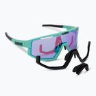 Bliz Fusion Nano Optics Nordic Light S2 cycling glasses matt turquoise/begonia/violet blue multi