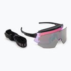 Bliz Breeze Small Nano Optics Nordic Light matt black/begonia/violet blue sunglasses