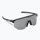 Bliz Hero S3 matt black/smoke silver mirror cycling glasses