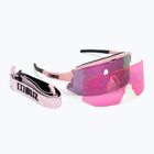 Bliz Breeze Small S3+S1 matt pink / brown rose multi / pink 52212-49 cycling glasses