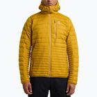 Men's down jacket Haglöfs Micro Nordic Down Hood yellow 6050474Q4015