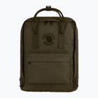 Urban backpack Fjällräven Re-Kanken 16 l dark olive