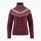 Fjällräven women's jumper Övik Knit Cardigan dark garnet