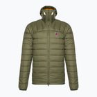 Men's Fjällräven Expedition Pack Down Hoodie green/mustard yellow down jacket