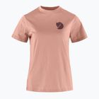 Women's trekking T-shirt Fjällräven Fox Boxy Logo dusty rose