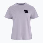 Women's T-shirt Fjällräven Fox Boxy Logo lavender mist