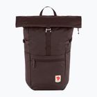 Hiking backpack Fjällräven High Coast Foldsack 24 l black oak