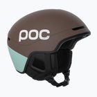 Ski helmet POC Obex Contour bronzite brown matt/lazurite blue matt