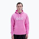 Sweatshirt POC Hood thulite pink/hydrogen white
