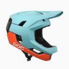 Bike helmet POC Otocon Race MIPS indicolite blue matt/carnelian orange matt