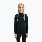 Children's thermal sweatshirt POC Layer Merino Mock Neck Jersey Jr uranium black