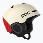 Ski helmet POC Fornix BC rouge/blanc