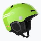 Children's ski helmet POC POCito Fornix MIPS fluorescent yellow/green