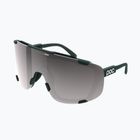 POC Devour pargasite green/clarity road/sunny silver sunglasses