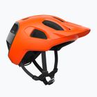 Bike helmet POC Cularis fluorescent orange matt/uranium black matt
