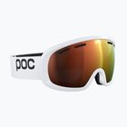 POC Fovea Mid hydrogen white/partly sunny orange ski goggles