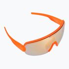 Bicycle goggles POC Aim fluorescent orange translucent/clarity road gold