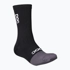 Cycling socks POC Flair Mid uranium black/sylvanite grey