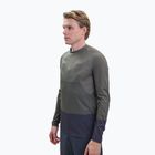 Men's cycling longsleeve POC MTB Pure epidote green/sylvanite grey