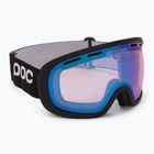 Ski goggles POC Fovea Clarity Photochromic uranium black/clarity photo light pink/sky blue