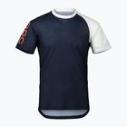 Men's POC MTB Pure turmaline navy/hydrogen white cycling jersey