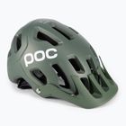 Bicycle helmet POC Tectal epidote green metallic/matt