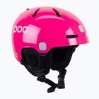 Children's ski helmets POC POCito Fornix MIPS fluorescent pink