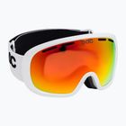 Ski goggles POC Fovea Mid Clarity hydrogen white/spektris orange