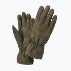 Pinewood Extreme Suede Padded suede brown / d.olive trekking gloves