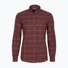 Men's Pinewood Värnamo earth plum shirt