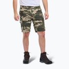 Men's Pinewood Värnamo Serengeti khaki camou trekking shorts