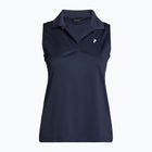 Peak Performance Illusion women's polo shirt navy blue G77553020
