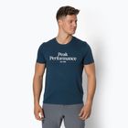 Men's Peak Performance Original Tee navy blue trekking t-shirt G77266180